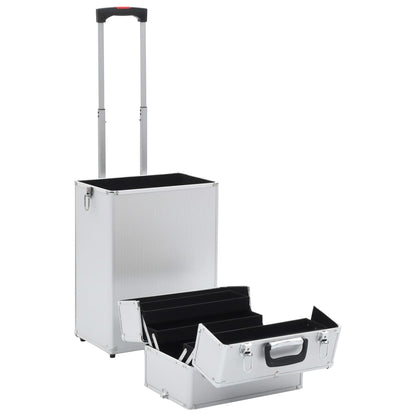 Make-Up Trolley Aluminium Kleurig