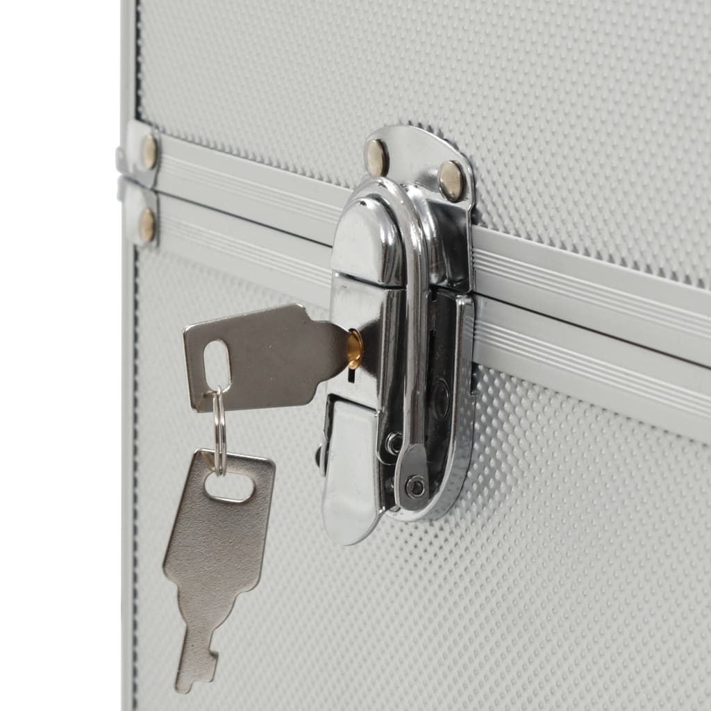 Make-Up Trolley Aluminium Kleurig