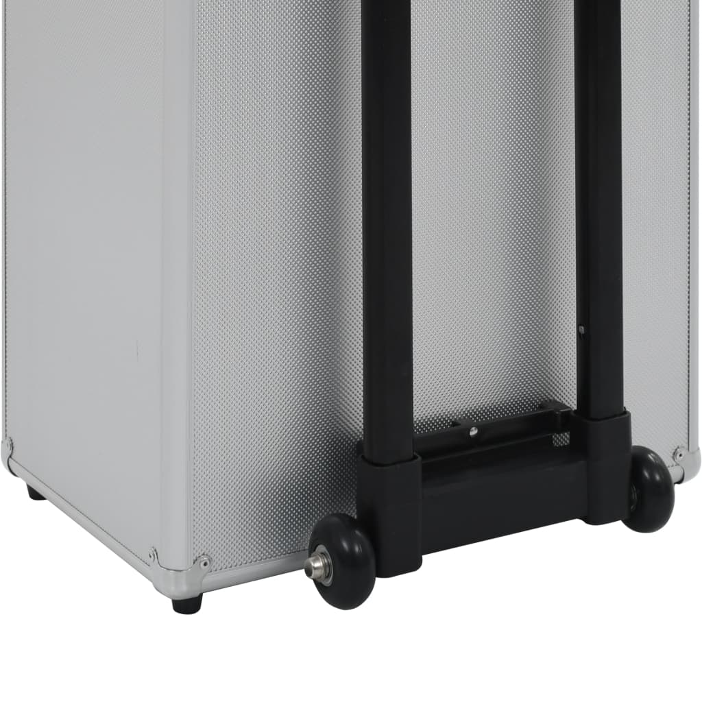 Make-Up Trolley Aluminium Kleurig