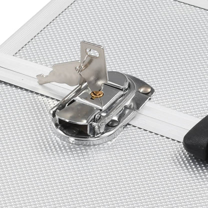 Make-Up Koffer 38X23X34 Cm Aluminium Kleurig