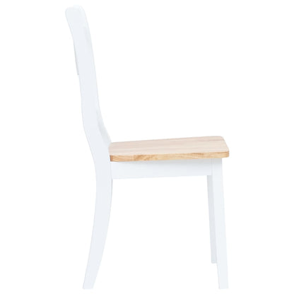 Eetkamerstoelen Massief Rubberwood En