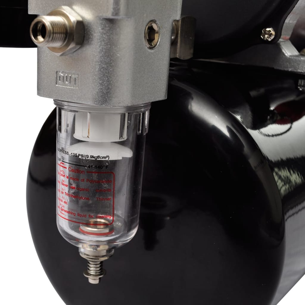 Airbrush Compressorset Met 3 Pistolen