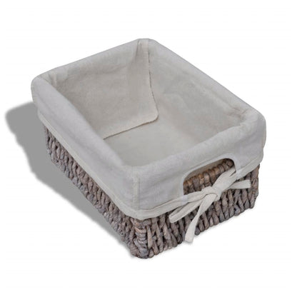 Opbergkast Met 5 Weefmanden Hout