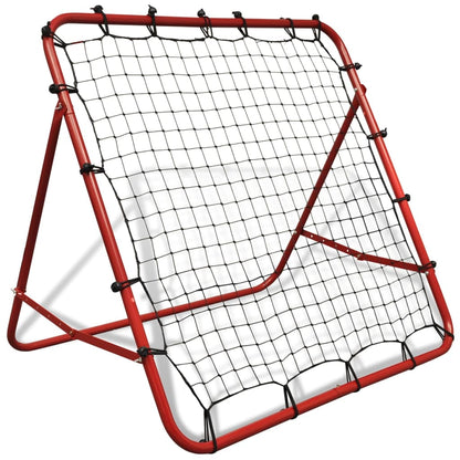 Voetbal Kickback Rebounder Verstelbaar 100X100 Cm