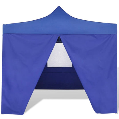 Vouwtent Met 4 Zijwanden 3X3 M Blauw