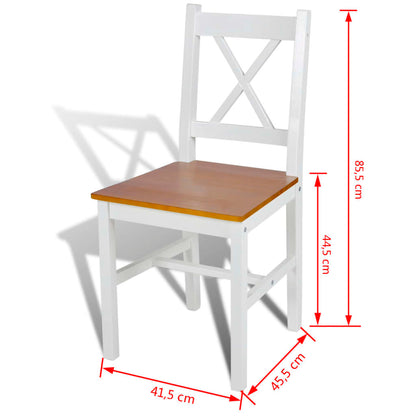 Eetkamerstoelen Grenenhout