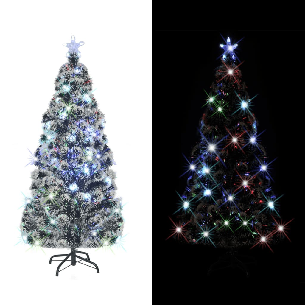 Kerstboom Met Led En Standaard 240 Cm Glasvezel