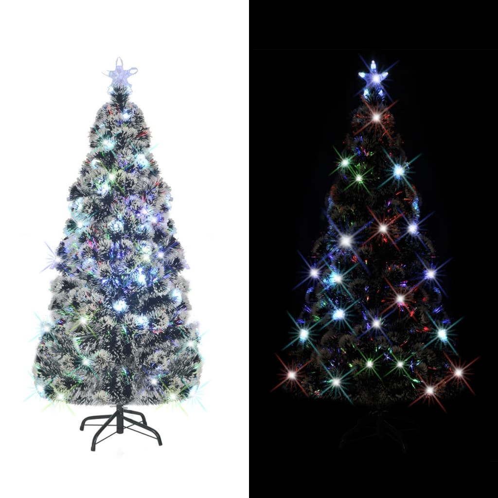 Kerstboom Met Led En Standaard 240 Cm Glasvezel