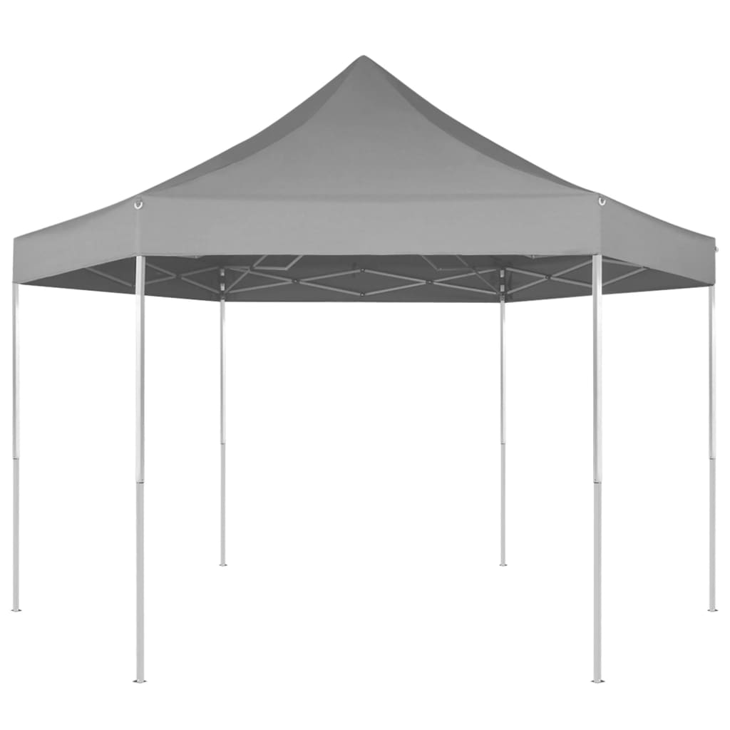 Partytent Inklapbaar Zeshoekig 3,6X3,1 M 220 G/M²