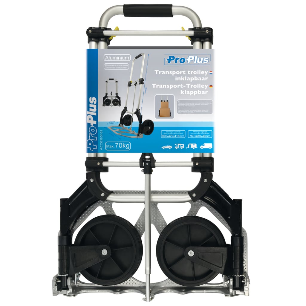 Proplus Trolley Inklapbaar 70 Kg Aluminium