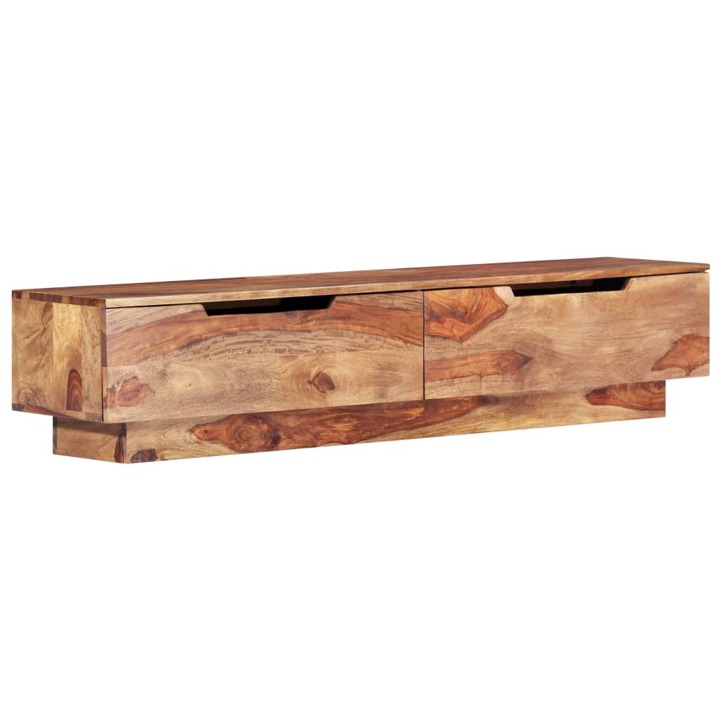 Tv-Meubel 145X30X30 Cm Massief Hout