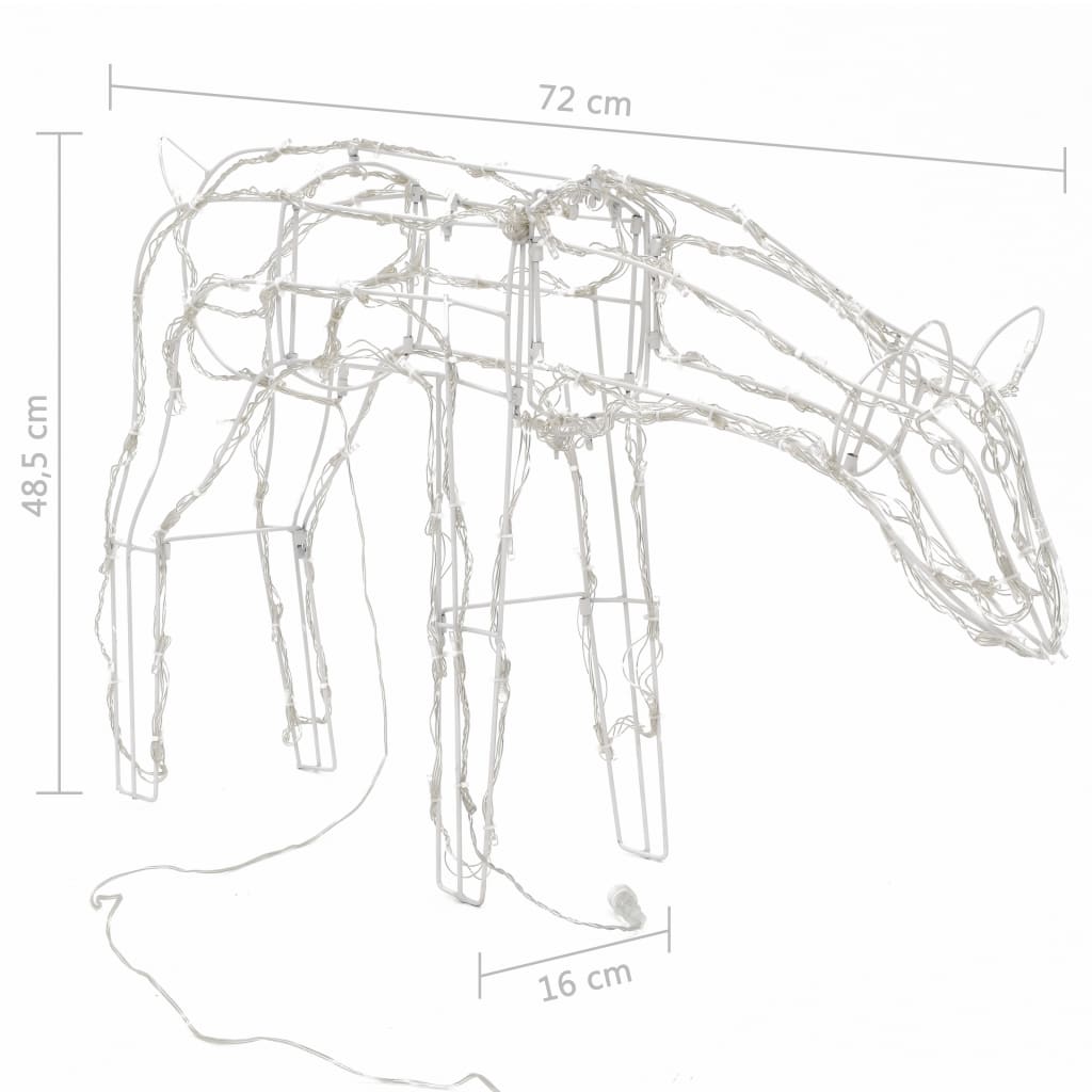 3-Delige Kerstverlichting Rendieren 229 Led's