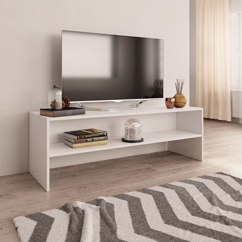 Tv-Meubel 120X40X40 Cm Bewerkt Hout Artisanaal Eikenkleurig