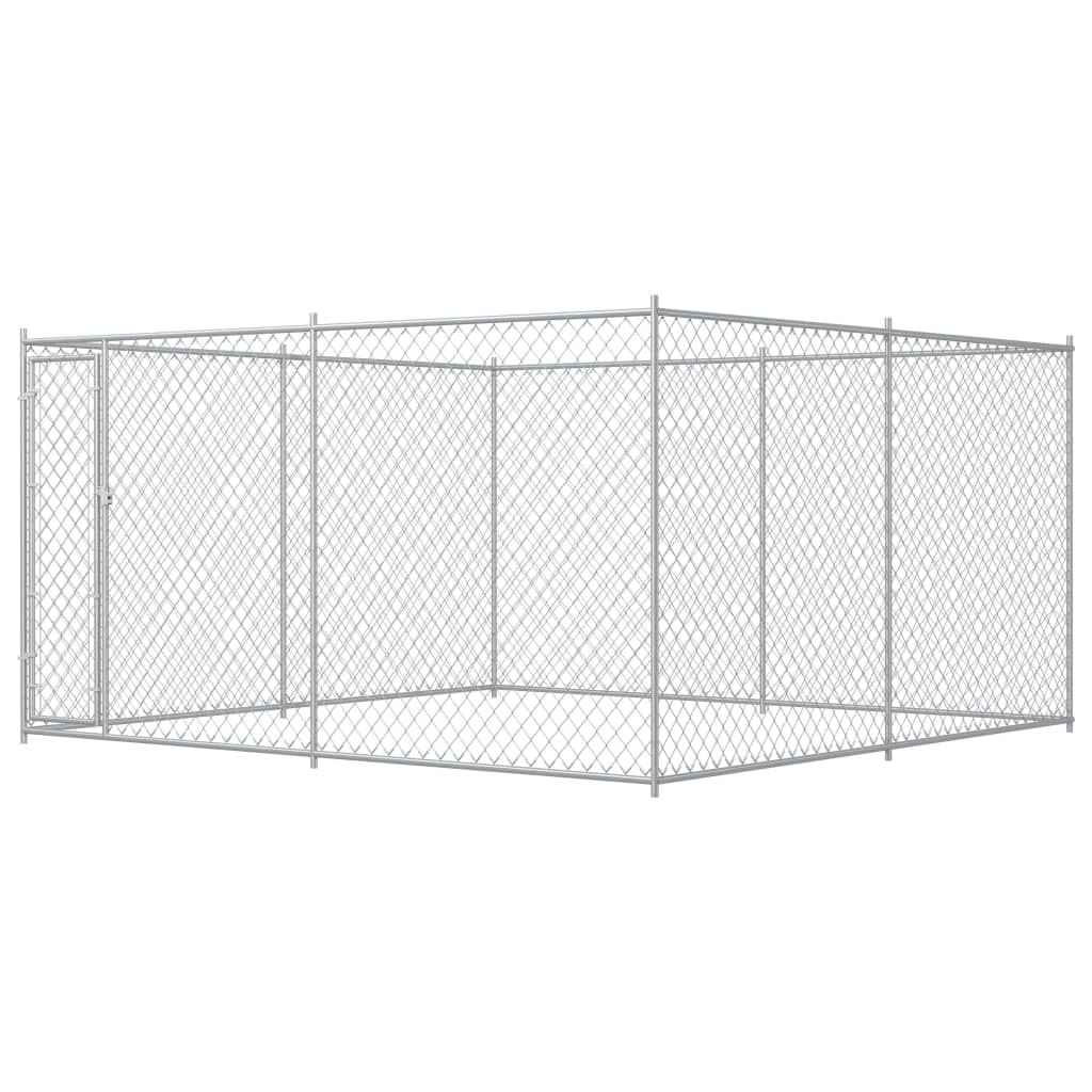 Hondenkennel Voor Buiten Met Dak 760X190X225 M