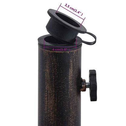 Parasolvoet 12 Kg 48 Cm Gietijzer Kleurig