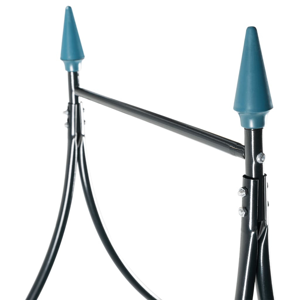 Tuinboog 142X37X275 Cm Ijzer Donkergroen