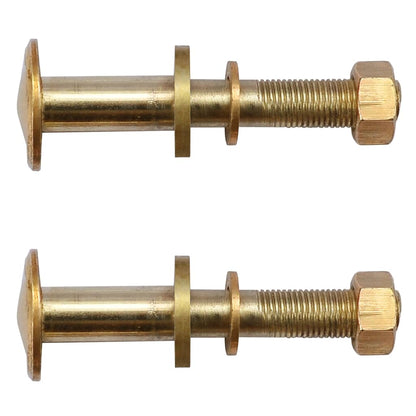 Reservewieltjes Voor Ligbed 2 St Massief Teakhout