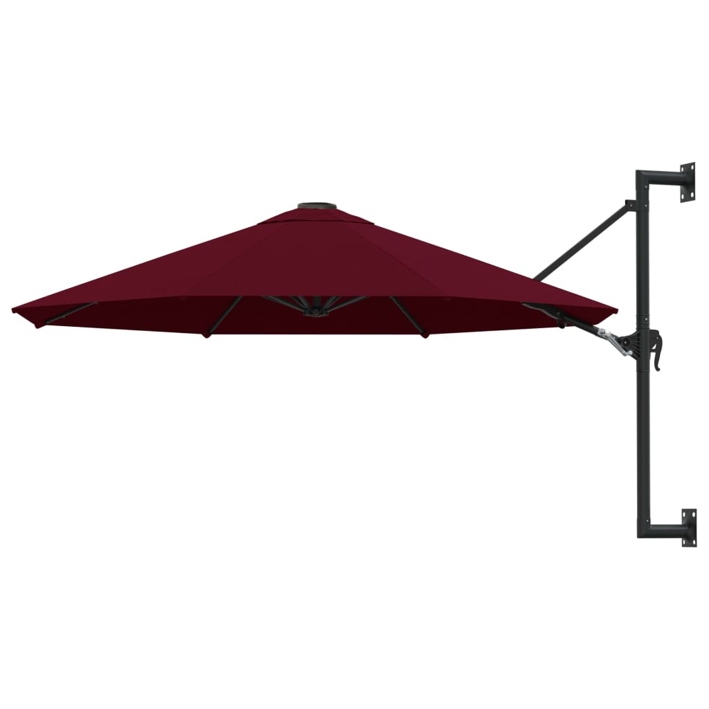 Wandparasol Met Metalen Paal 300 Cm