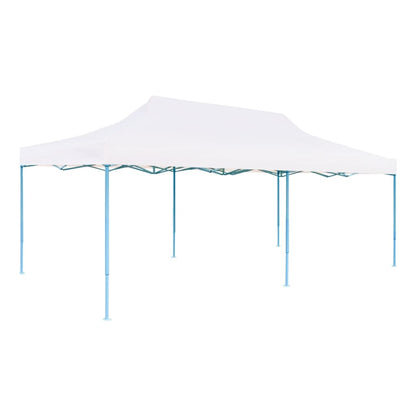 Partytent Pop-Up Met Zijwanden 3X6 M Staal Wit