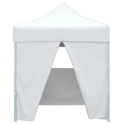 Partytent Met 4 Zijwanden Inklapbaar 2X2 M Staal