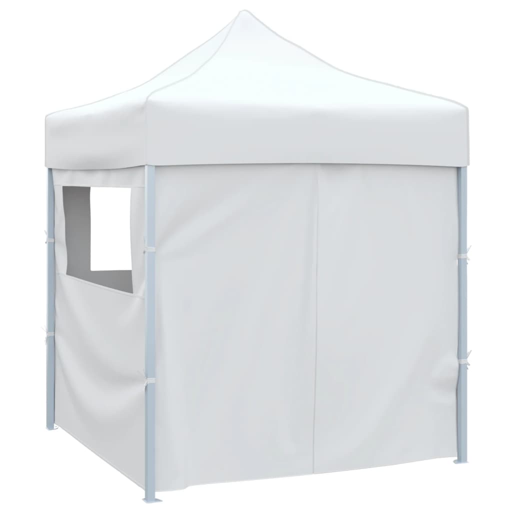 Partytent Met 4 Zijwanden Inklapbaar 2X2 M Staal