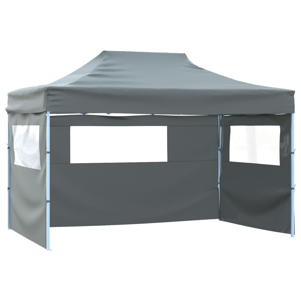 Partytent Met 3 Zijwanden Inklapbaar 3X4 M Staal