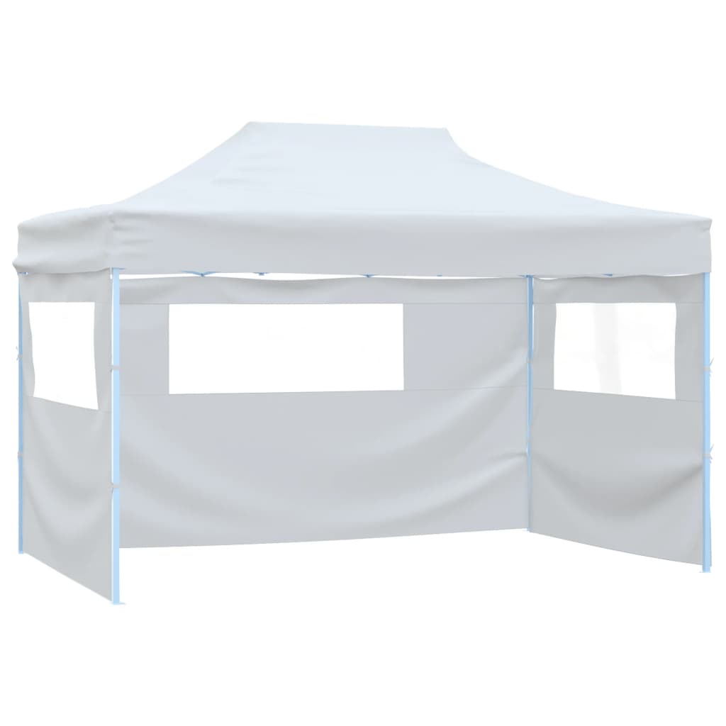 Partytent Met 3 Zijwanden Inklapbaar 3X4 M Staal