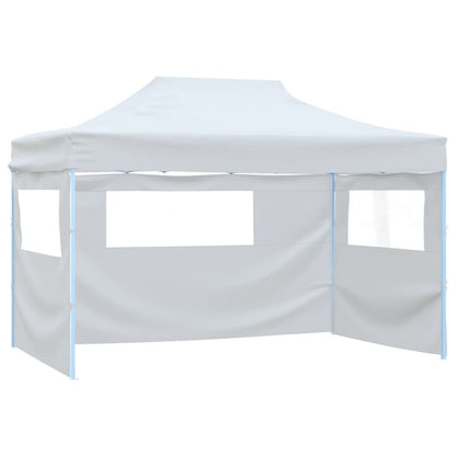 Partytent Met 3 Zijwanden Inklapbaar 3X4 M Staal