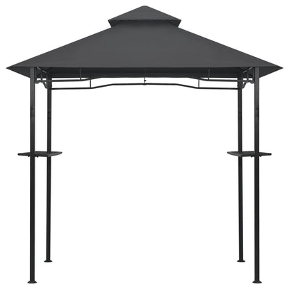 Barbecue Paviljoen 240X150X255 Cm Staal Antraciet