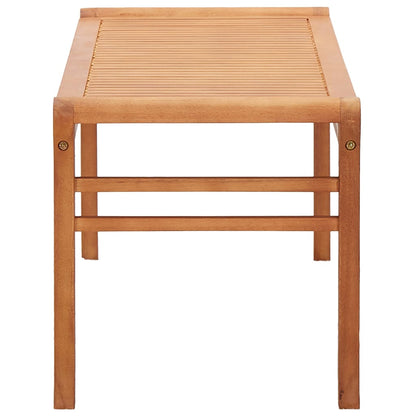 Tuinbank 2-Zits 120 Cm Massief Eucalyptushout