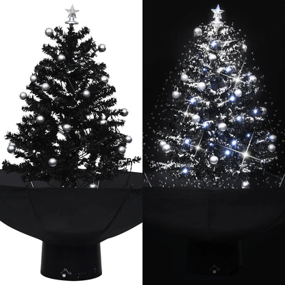 Kerstboom Sneeuwend Met Paraplubasis 190 Cm Pvc