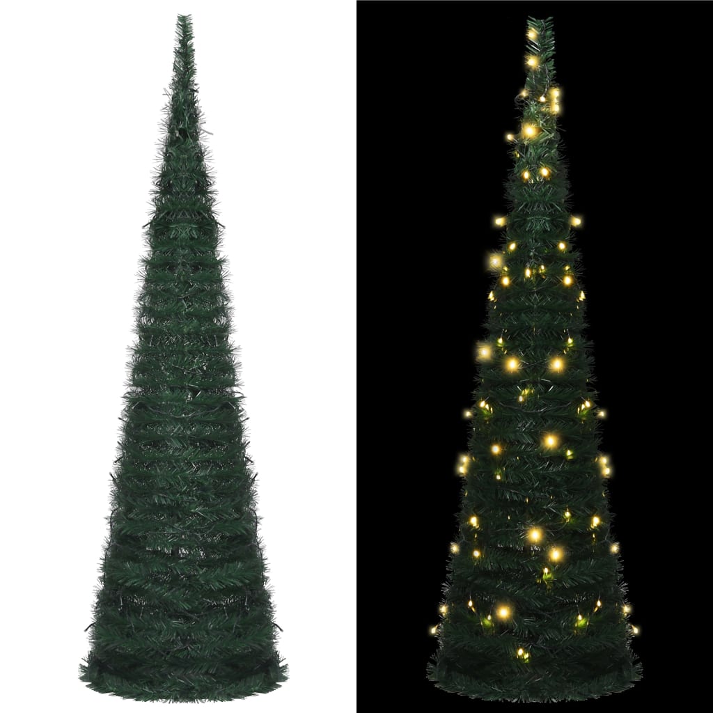 Kunstkerstboom Pop-Up 50 Led's 120 Cm Groen