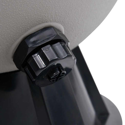 Zwembadzandfilter Met Zijgemonteerd 6-Positie Ventiel Grijs