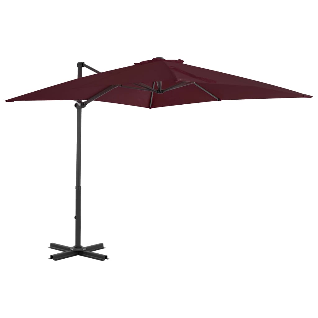 Zweefparasol Met Aluminium Paal 300 Cm Azuur