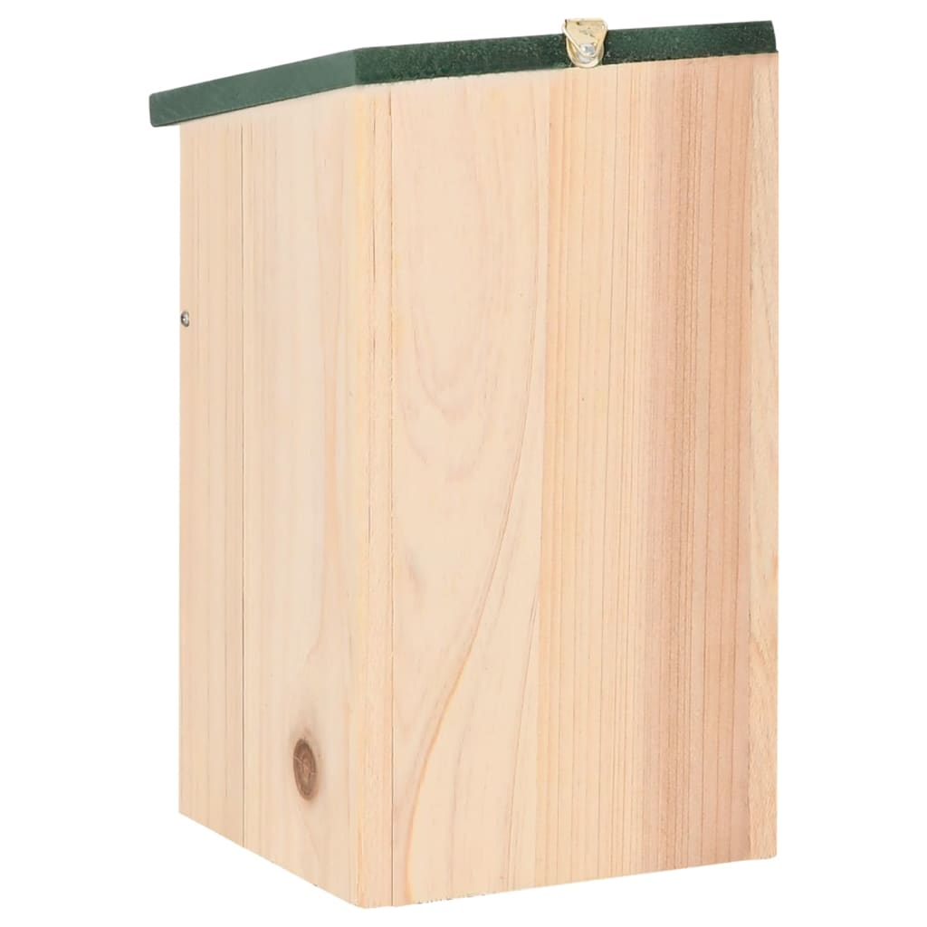 Vogelhuisjes 12X12X22 Cm Massief Vurenhout