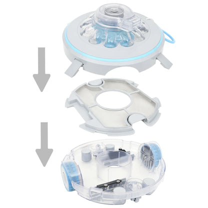 Robotzwembadreiniger Accu 27 W Grijs En Oranje