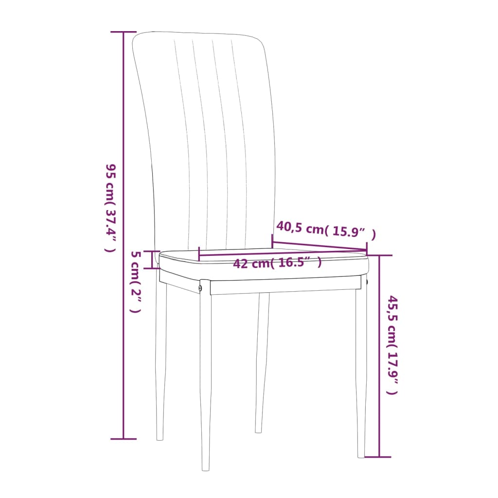 Eetkamerstoelen Fluweel