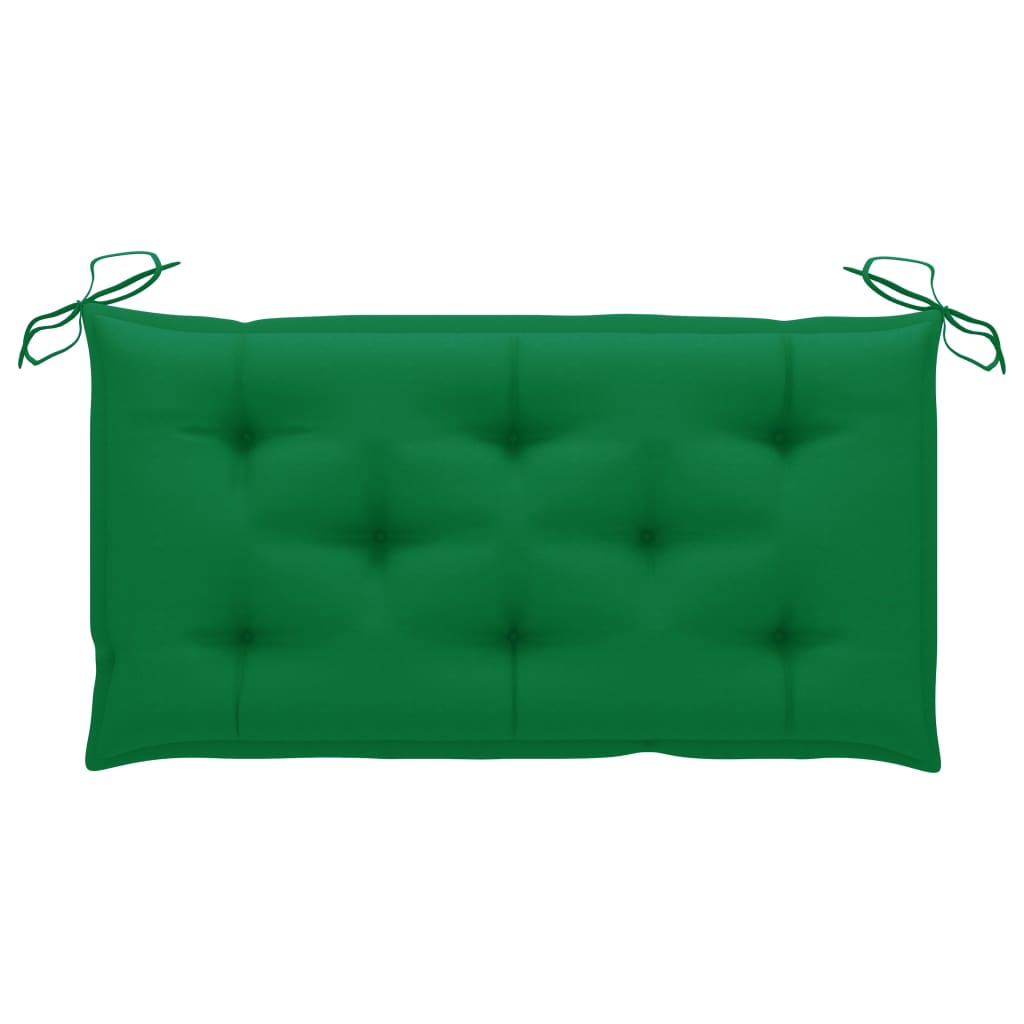 Tuinbank Met Kussen 112 Cm Massief Teakhout