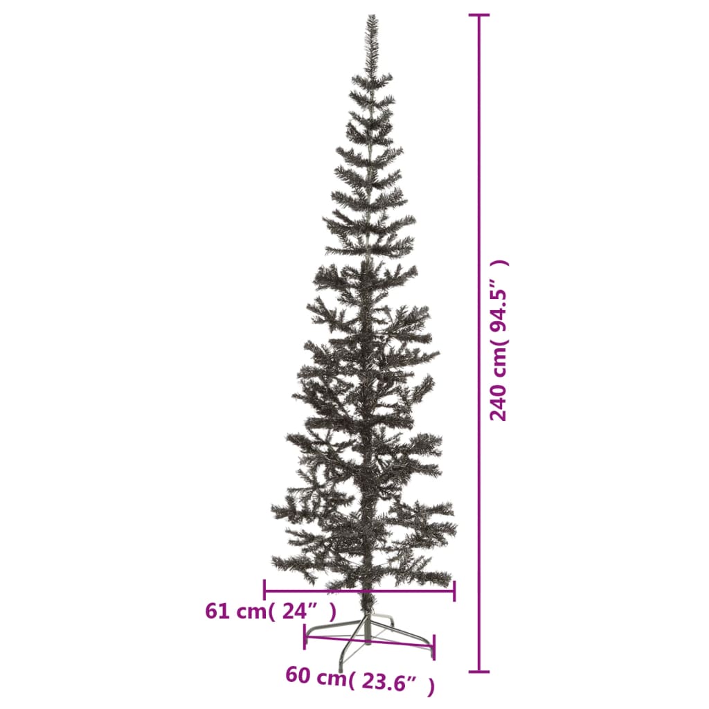 Kerstboom Smal 240 Cm