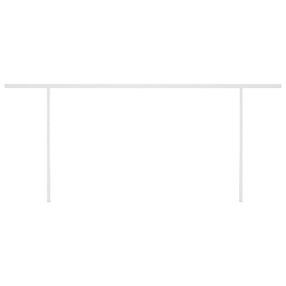 Luifel Handmatig Uittrekbaar Met Palen