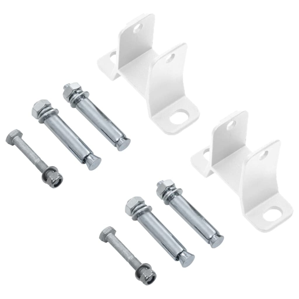 Luifel Handmatig Uittrekbaar Met Led 4,5X3,5 M Oranje En Bruin