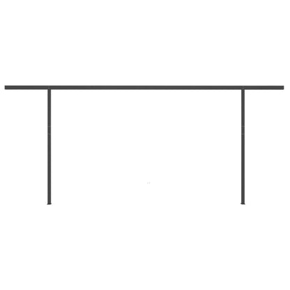 Luifel Handmatig Uittrekbaar Met Palen