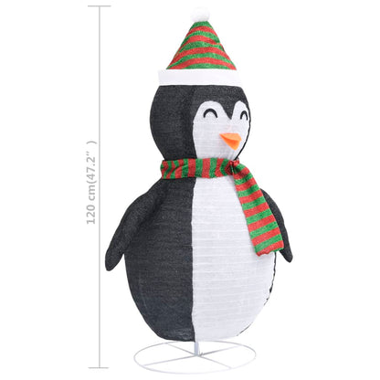 Kerstpinguïn Decoratief Led Luxe Stof