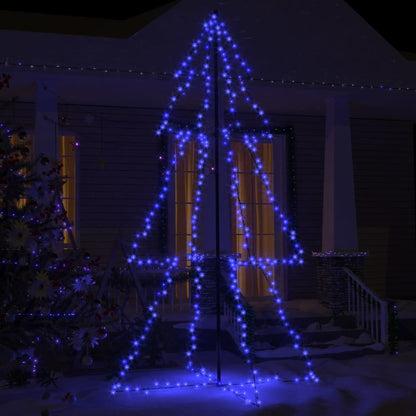 Kegelkerstboom 240 Led's Binnen En Buiten 115X150 Cm