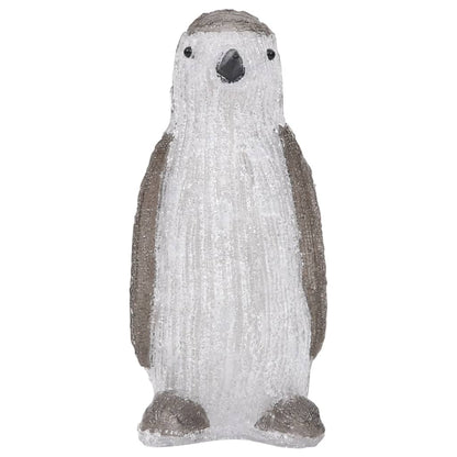 Kerstfiguur Pinguïn Led Binnen En Buiten 30 Cm Acryl