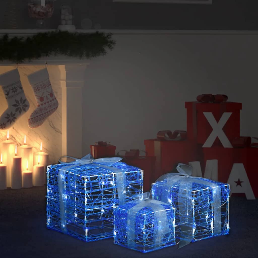 Kerstverlichting Geschenkdozen Decoratief Acryl Kleurrijk