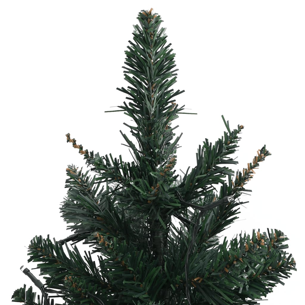 Kunstkerstboom Met Verlichting En Standaard 60 Cm Pvc Groen