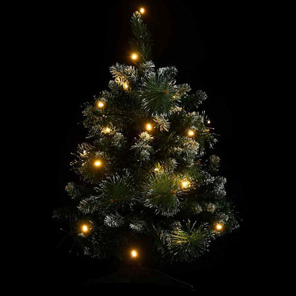 Kunstkerstboom Met Verlichting En Standaard 60 Cm Pvc Groen