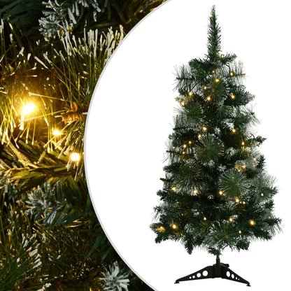 Kunstkerstboom Met Verlichting En Standaard 60 Cm Pvc Groen