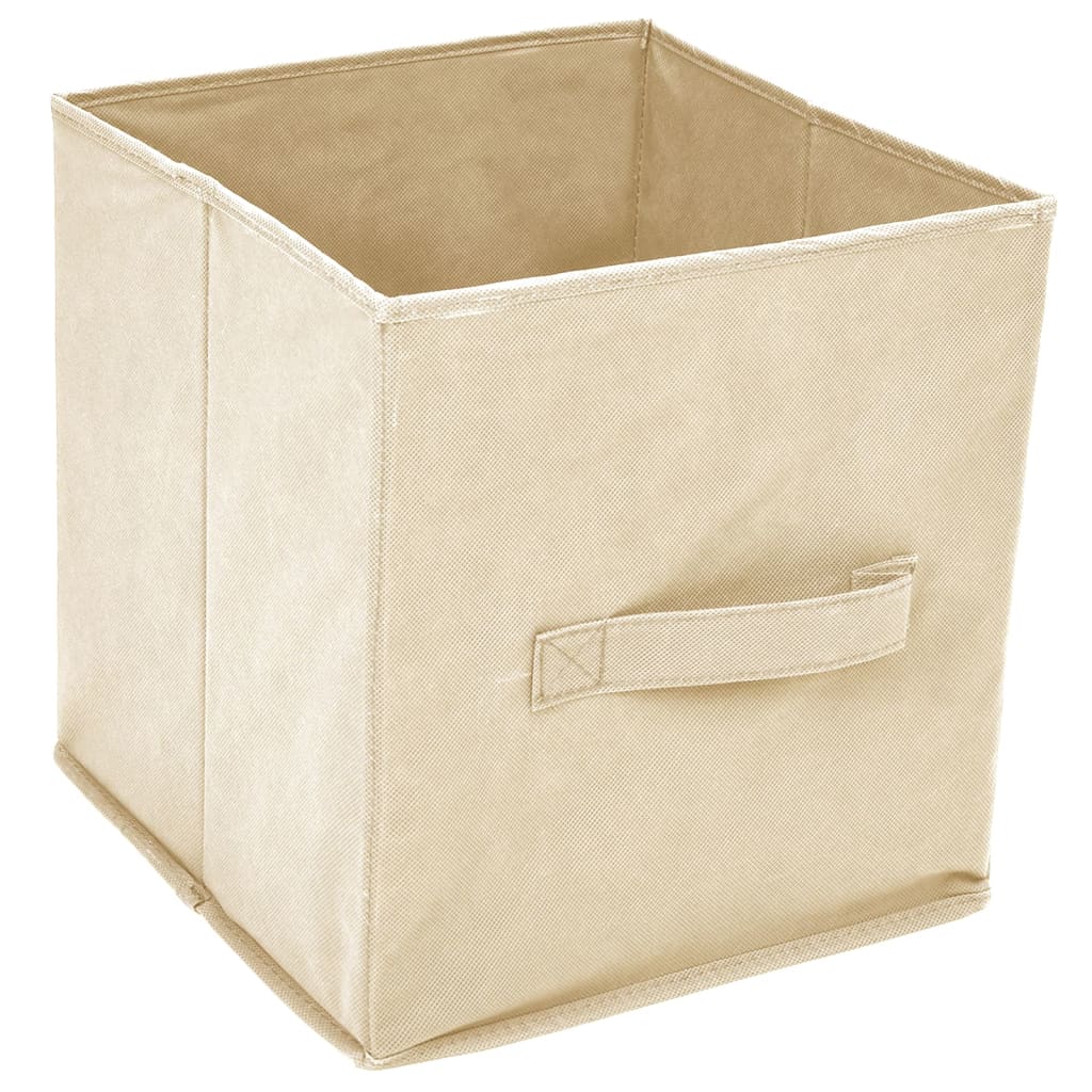 Opbergkast Met 4 Stoffen Manden 63X30X71 Cm Staal Kleurig